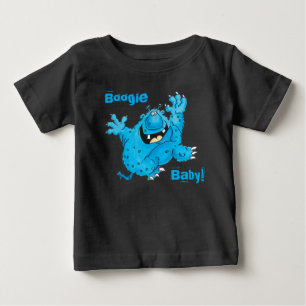 Camiseta De Bebé Boogie en el monstruo abajo del bebé