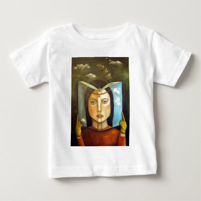 Camiseta De Bebé Book_of_Secrets (Anverso)