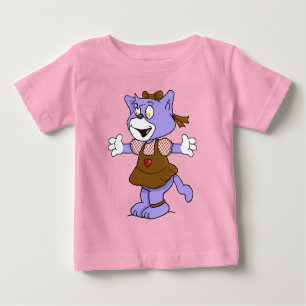 Camiseta De Bebé Boomi Cats