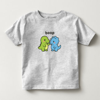 Camiseta De Bebé Boop Dino – Dibujos Animados de Dinosaurios Lindos