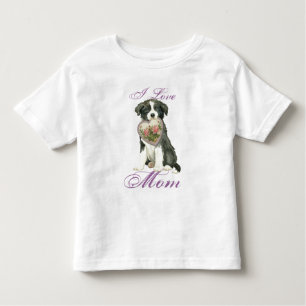 Camiseta De Bebé Border Collie Heart Mom