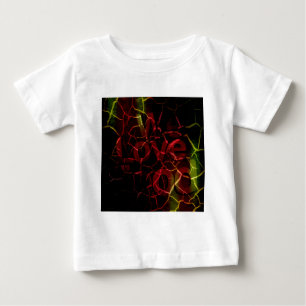 Camiseta De Bebé Bordes fracturados, corazón fuerte: amor inquebran