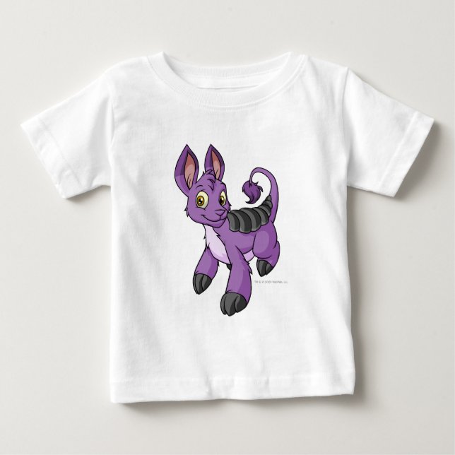 Camiseta De Bebé Bori Purple (Anverso)