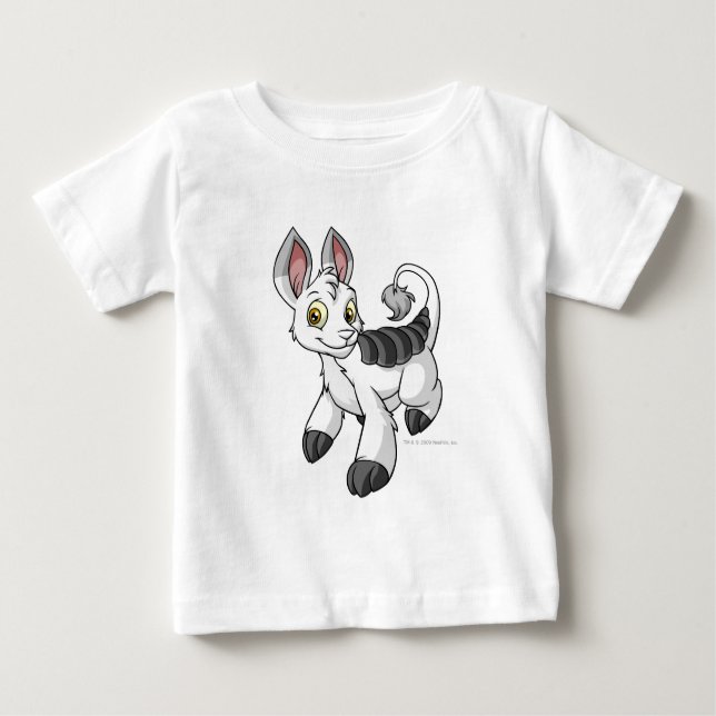 Camiseta De Bebé Bori White (Anverso)