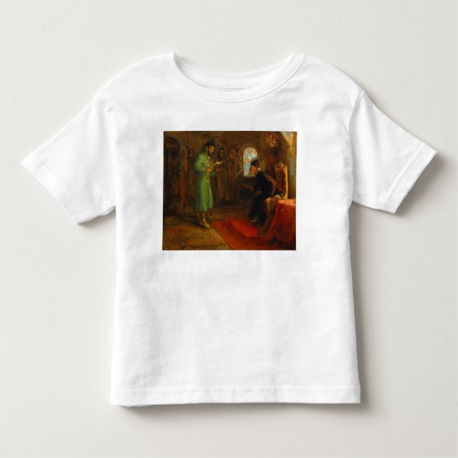 Camiseta De Bebé Boris Godunov con Ivan el terrible (Anverso)