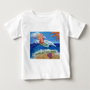 Camiseta De Bebé Borrar ángel de cáncer