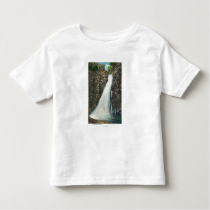 Camiseta De Bebé Bosque del Estado blanco de las montañas