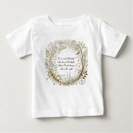 Camiseta De Bebé Bosque etéreo encantado