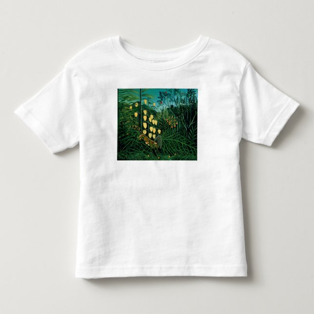 Camiseta De Bebé Bosque tropical (Anverso)