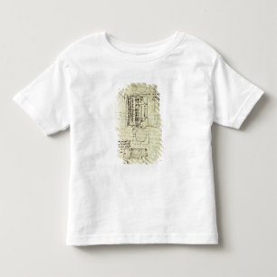 Camiseta De Bebé Bosquejo del foso de colada para el caballo de