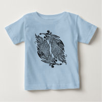 Bosquejo inspirado de plumas