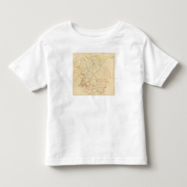 Camiseta De Bebé Bosques de Alemania 2 (Anverso)