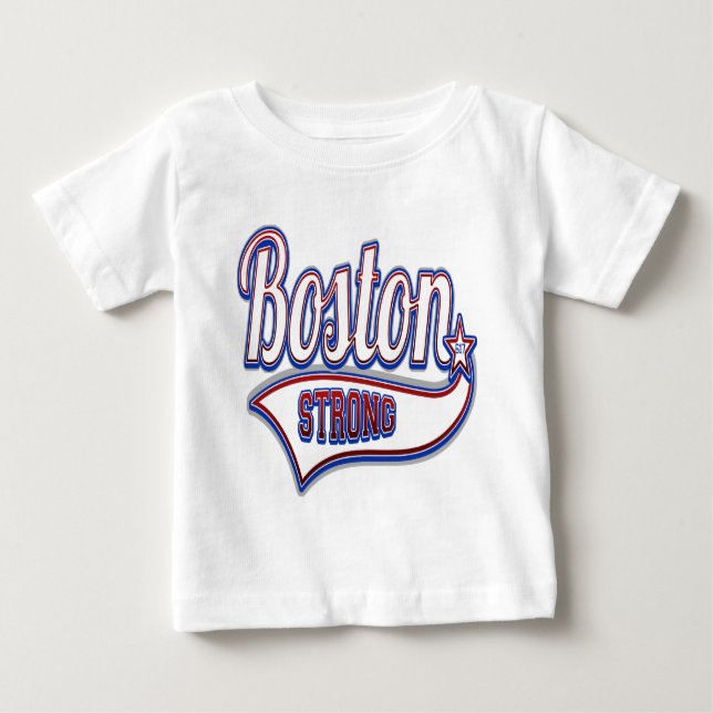 Camiseta De Bebé Boston fuerte (Anverso)