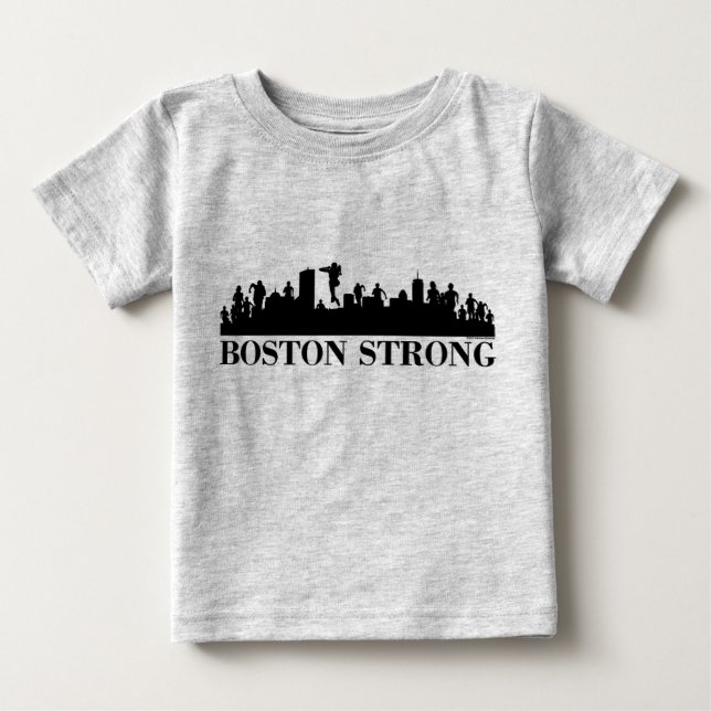 Camiseta De Bebé Boston Strong Pride (Anverso)