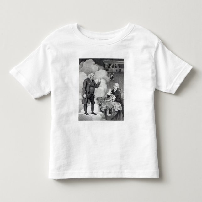 Camiseta De Bebé Boswell y el fantasma de Samuel Johnson (Anverso)