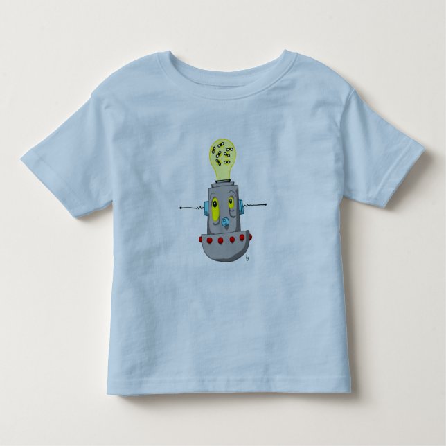 Camiseta De Bebé Bot del bulbo (Anverso)
