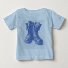 CAMISETA DE BEBÉ BOTAS DE COMBATE