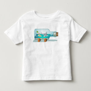 Camiseta De Bebé Botella de recuerdo personalizado