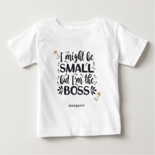 Camiseta De Bebé Botellas de bebé personalizadas que podría ser peq