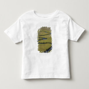 Camiseta De Bebé Botsuana, África. Vista aérea del río Okavango.