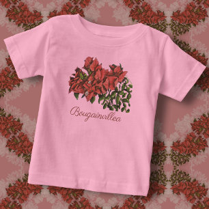 Camiseta De Bebé Bougainvillea Baby T-Shirt