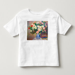 Camiseta De Bebé Bouquet de crisantemos y un ventilador japonés