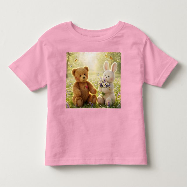 Camiseta De Bebé Bouquet de primavera (Anverso)