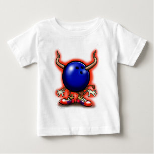 Camiseta De Bebé Bowling Demon