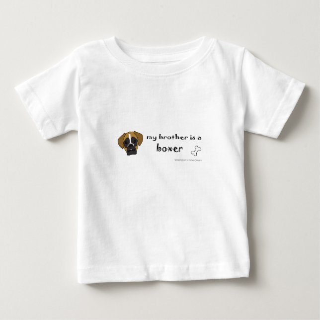 Camiseta De Bebé boxeador (Anverso)