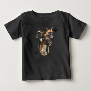 Camiseta De Bebé Boxer Trio