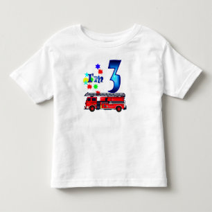Camiseta De Bebé Boy 3.ᵉʳ bombero
