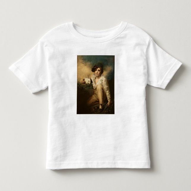 Camiseta De Bebé Boy and Rabbit, c.1814 (Anverso)