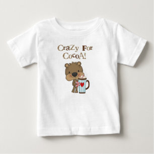 Camiseta De Bebé Boy Bear Loco Para Las Vacaciones De Cocoa