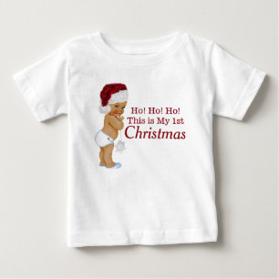 Camiseta De Bebé Boy First Christmas