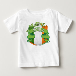 Camiseta De Bebé Boyle Irish Shield
