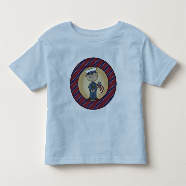 Camiseta De Bebé Boys US Marine (Anverso)
