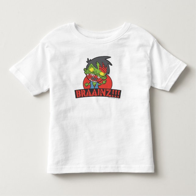 Camiseta De Bebé ¡BRAAINZ!!! (Tamaño del niño) (Anverso)