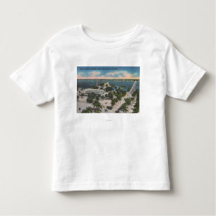 Camiseta De Bebé Bradenton, la Florida - visión a través del río