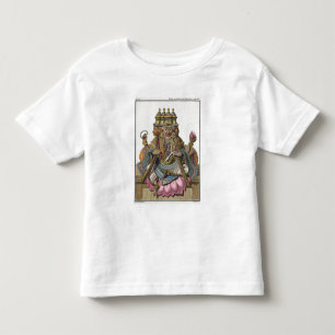 Camiseta De Bebé Brahma, dios hindú de la creación, del 'viaje au