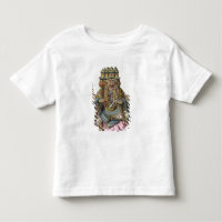 Brahma, dios hindú de la creación, del 'viaje aux.