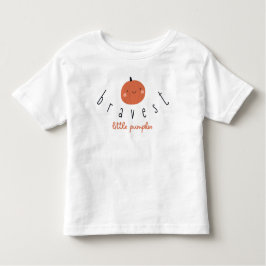 Camiseta De Bebé bravest little pumpkin Toddler T-Shirt 