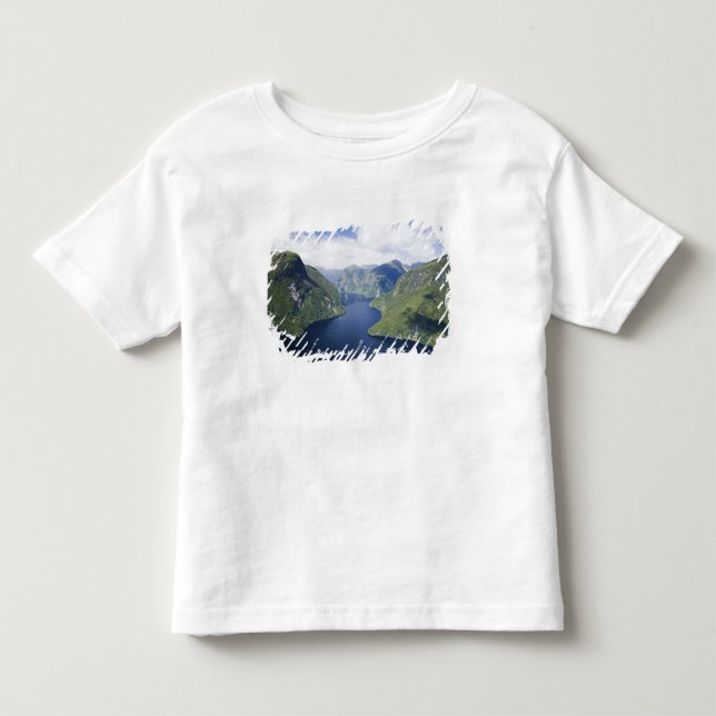 Camiseta De Bebé Brazo Torcido, Malaspina Reach, Doubtful Sound, (Anverso)