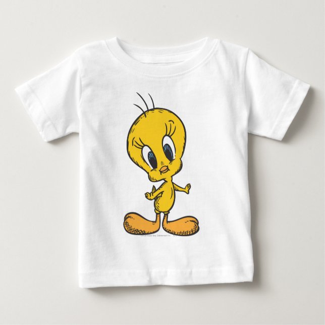 Camiseta De Bebé Brazos abiertos TWEETY™ (Anverso)