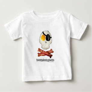Camiseta De Bebé Breakfast Pirate...