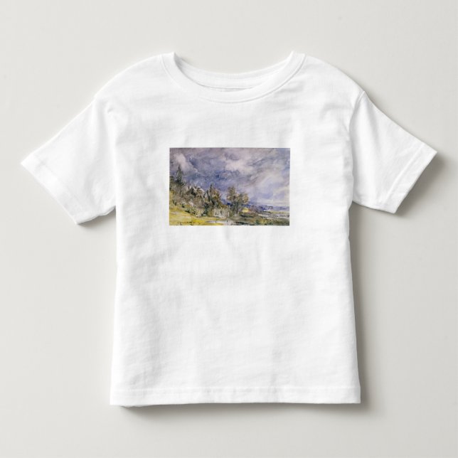 Camiseta De Bebé Brezo de John Constable el | Hampstead de Wa bien (Anverso)