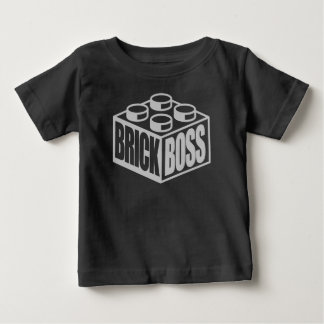Camiseta De Bebé Brick Boss
