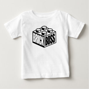 Camiseta De Bebé Brick Boss Shirt