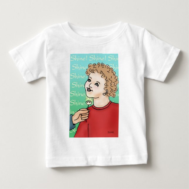 Camiseta De Bebé ¡Brilla! (Anverso)