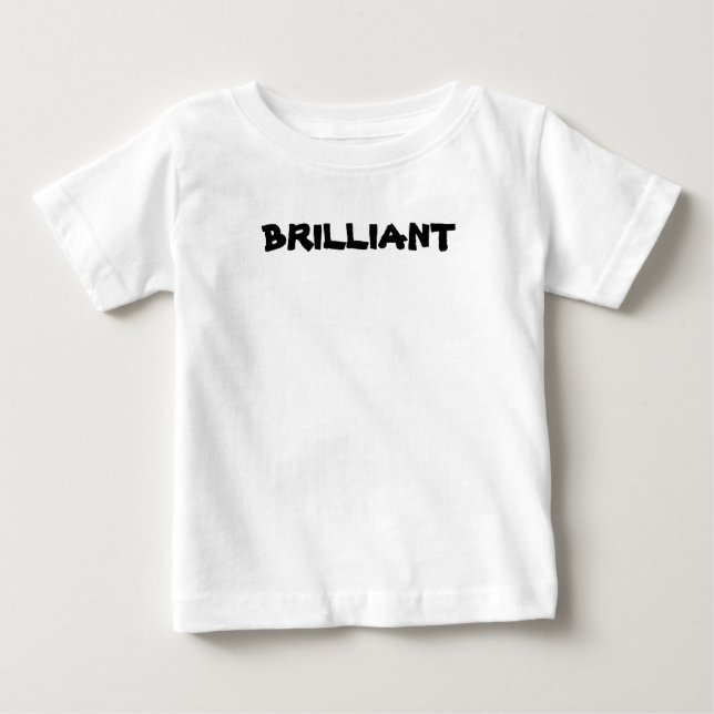 CAMISETA DE BEBÉ BRILLIANT (Anverso)