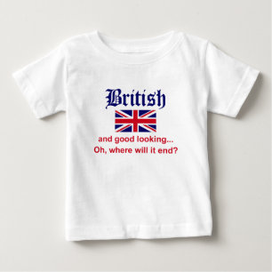 Camiseta De Bebé Británicos apuestos